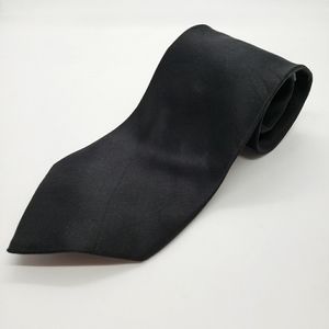 MENS SAVILE ROW S/R NECKTIE NWOT BLACK STANDARD